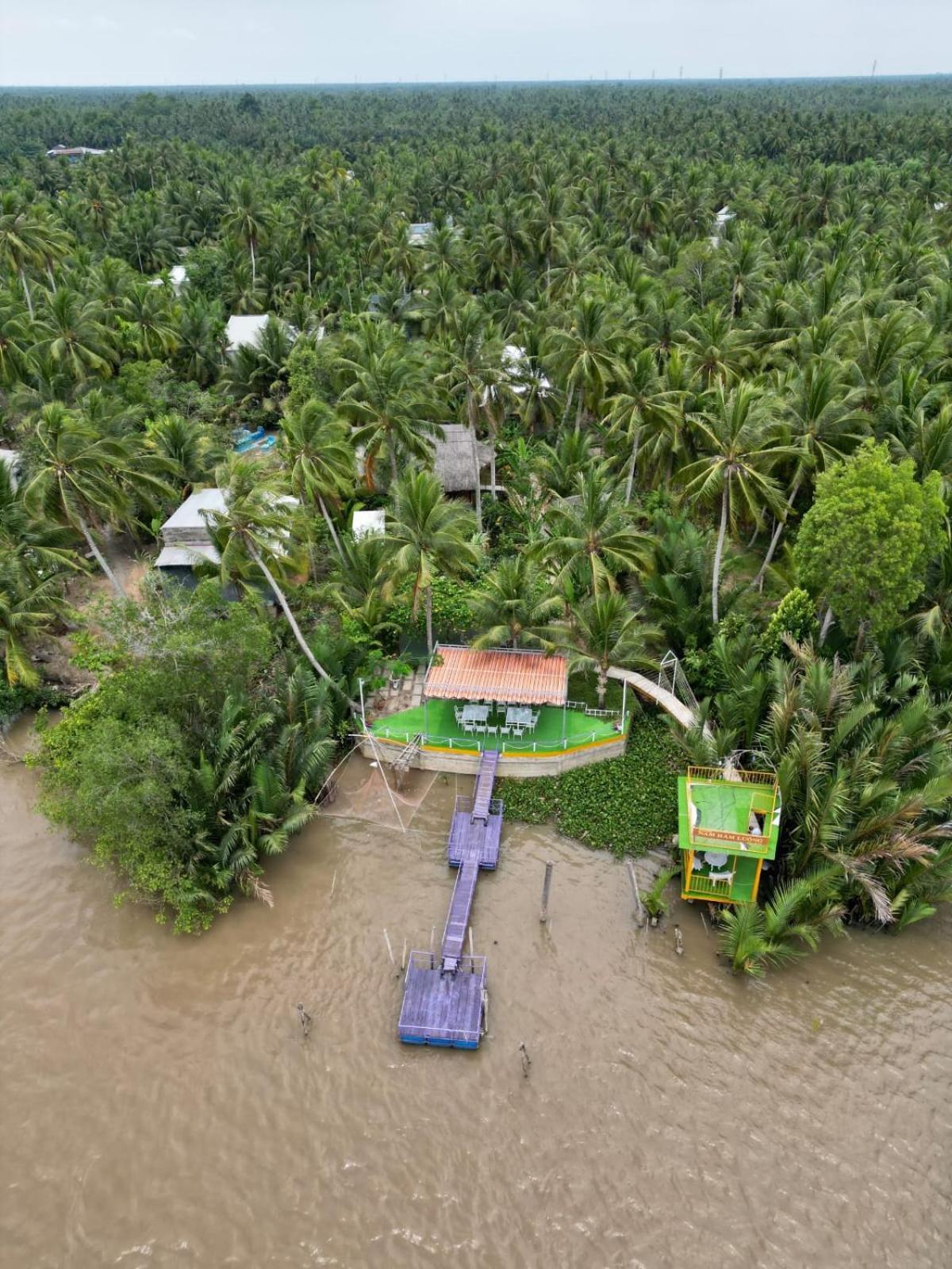 Homestay Nam Ham Luong Ben Tre Экстерьер фото